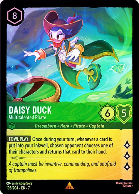 Daisy Duck - Multitalented Pirate
Archazia’s Island
Single
Lorcana