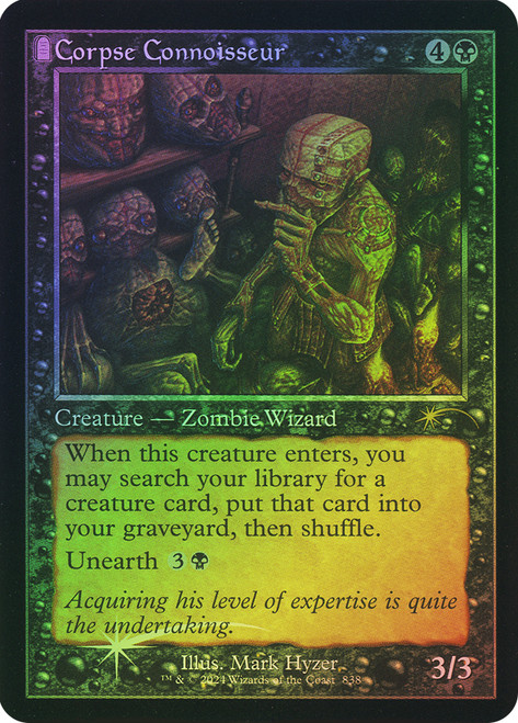 Corpse Connoisseur (Secret Lair) (Retro Frame)\nPromo: General\nSingle\nMagic The Gathering