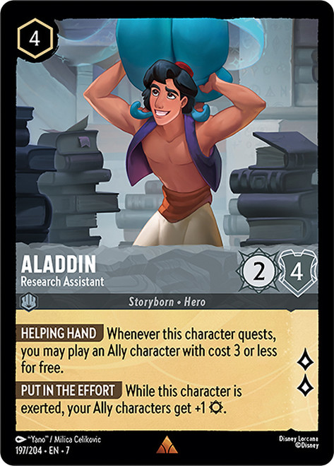 Aladdin - Research Assistant
Archazia’s Island
Single
Lorcana