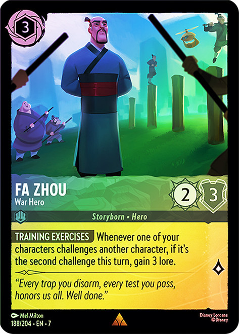 Fa Zhou - War Hero
Archazia’s Island
Single
Lorcana