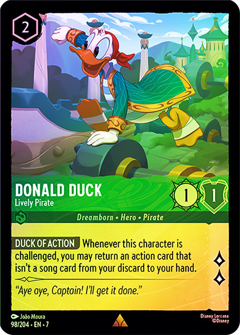 Donald Duck - Lively Pirate
Archazia’s Island
Single
Lorcana