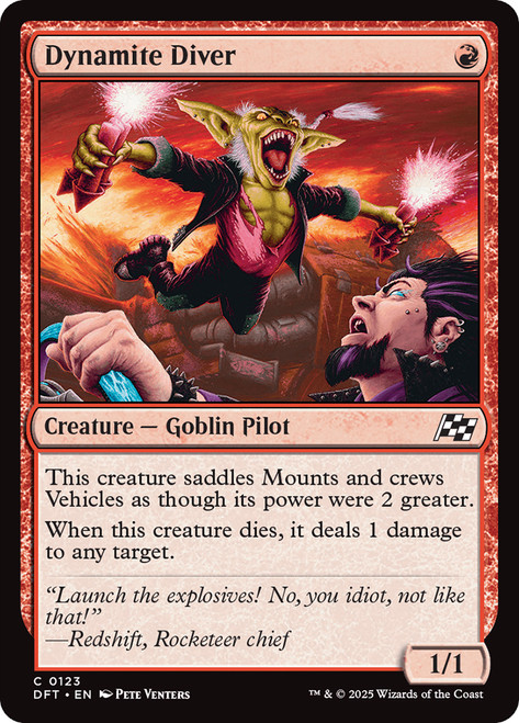 Dynamite Diver\nAetherdrift\nSingle\nMagic The Gathering