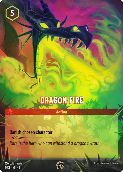 Dragon Fire (Challenge) (Borderless)
Promotional Cards
Single
Lorcana