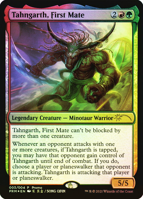 Tahngarth, First Mate (Lunar New Year)\nPromo: General\nSingle\nMagic The Gathering