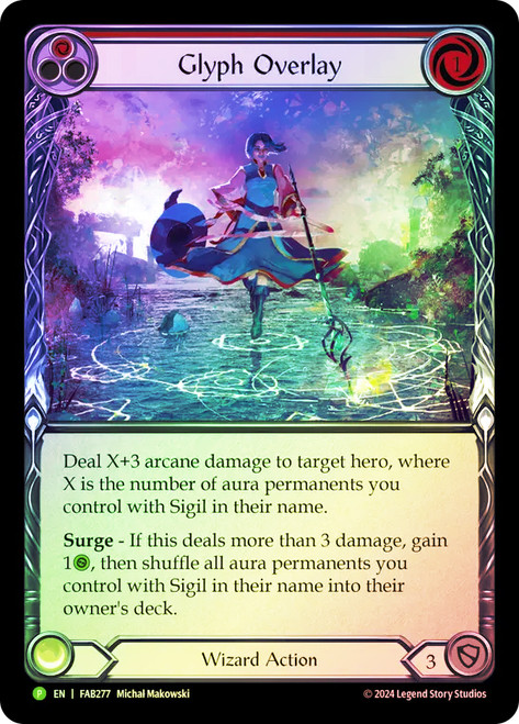 その他 Flesh and Blood Glyph Power Spell RF Glyph Power Spell | Compendium of Rathe | Star City Games