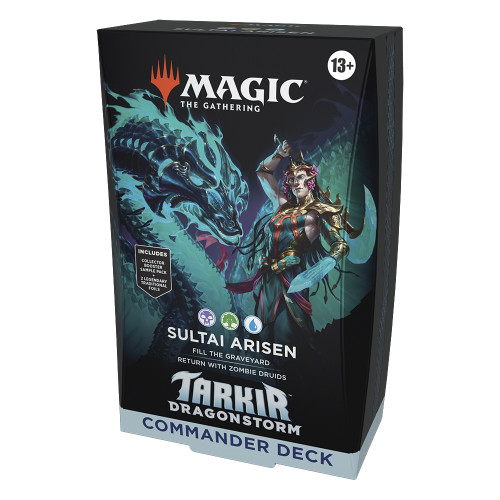 Tarkir: Dragonstorm Commander Deck - Sultai Arisen
Tarkir: Dragonstorm Commander
Sealed
Magic: The Gathering