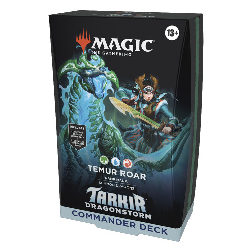 Tarkir: Dragonstorm Commander Deck - Temur Roar
Tarkir: Dragonstorm Commander
Sealed
Magic: The Gathering