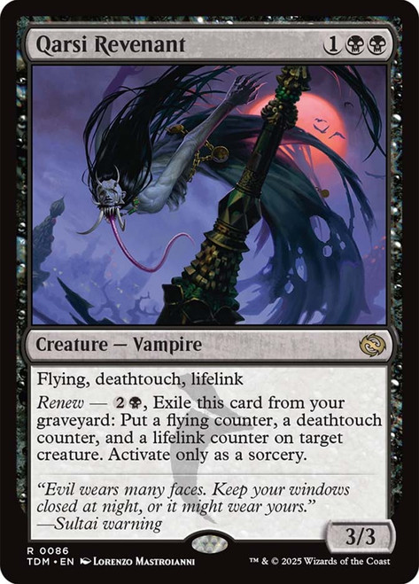 Qarsi Revenant\nTarkir: Dragonstorm\nSingle\nMagic The Gathering