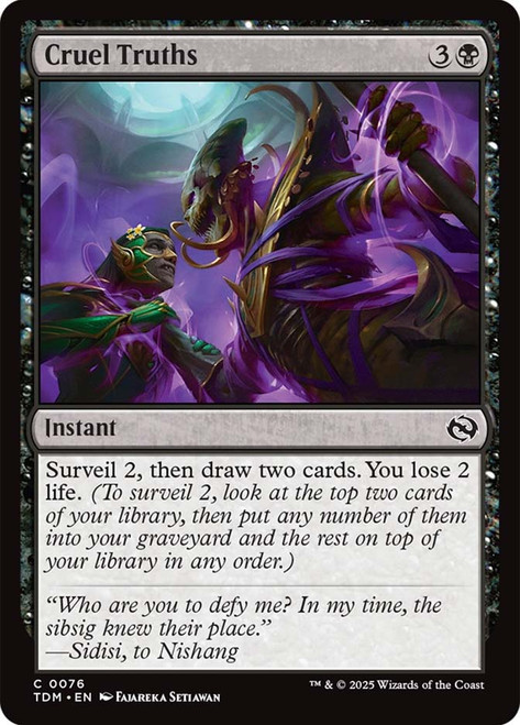 Cruel Truths | Tarkir: Dragonstorm | Star City Games