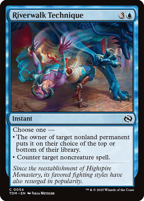 Riverwalk Technique\nTarkir: Dragonstorm\nSingle\nMagic The Gathering