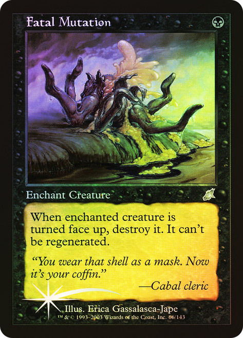 Fatal Mutation\nScourge\nSingle\nMagic The Gathering