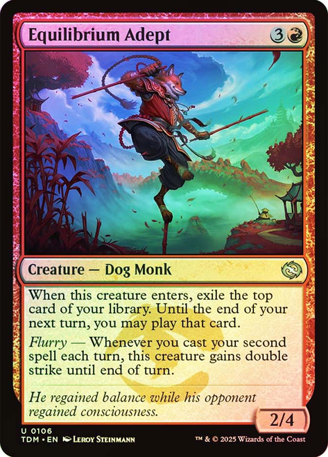 Equilibrium Adept\nTarkir: Dragonstorm\nSingle\nMagic The Gathering