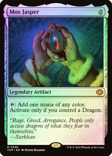 Mox Jasper\nTarkir: Dragonstorm\nSingle\nMagic The Gathering