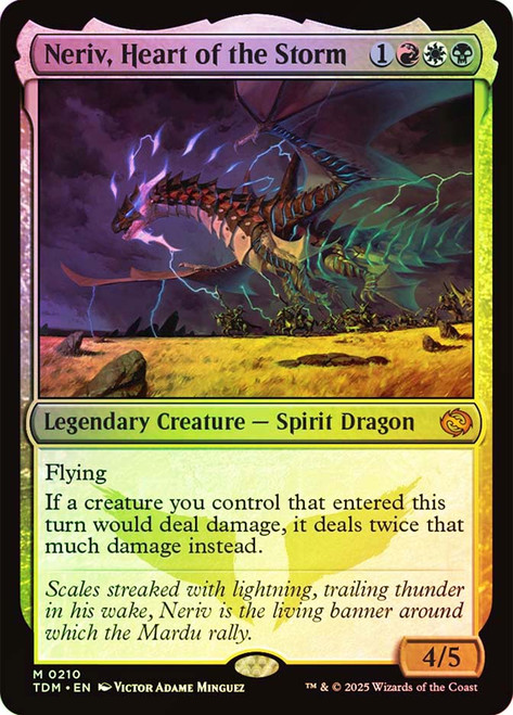 Neriv, Heart of the Storm\nTarkir: Dragonstorm\nSingle\nMagic The Gathering