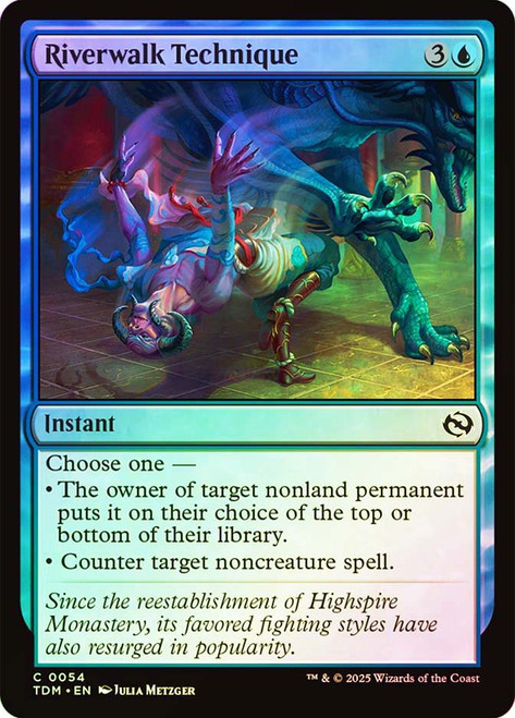 Riverwalk Technique\nTarkir: Dragonstorm\nSingle\nMagic The Gathering