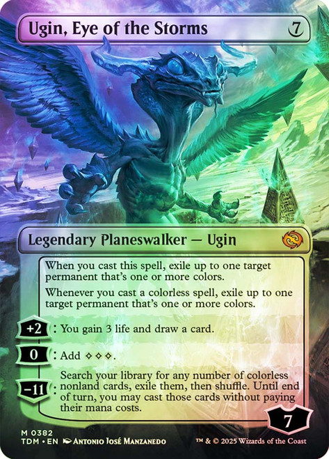マジック：ザ・ギャザリング MTG Ugin, Eye of the Storms Non-foil Ugin, Eye of the Storms · Tarkir: Dragonstorm (TDM) #1