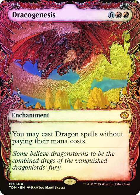 Dracogenesis (Showcase) (Halo Foil) | Tarkir: Dragonstorm