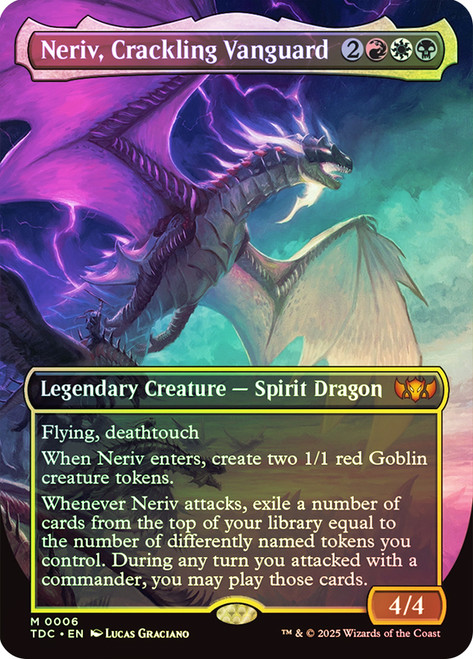 Neriv, Crackling Vanguard | Tarkir: Dragonstorm Commander | Star