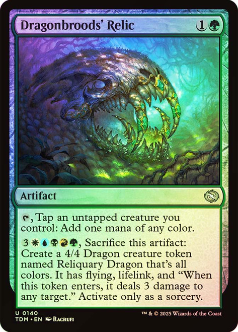 Dragonbroods' Relic\nTarkir: Dragonstorm\nSingle\nMagic The Gathering
