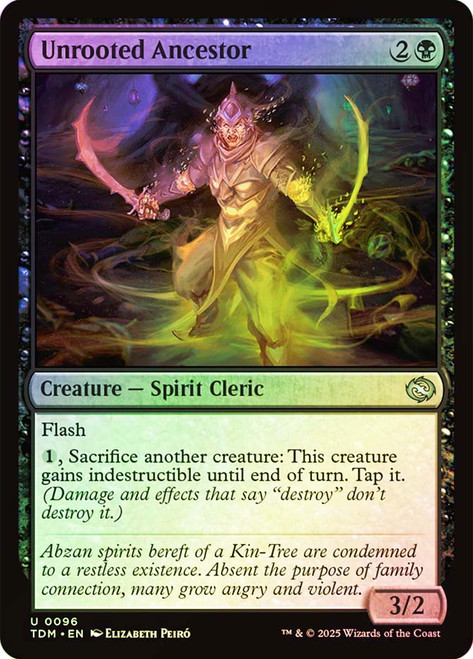 Unrooted Ancestor\nTarkir: Dragonstorm\nSingle\nMagic The Gathering