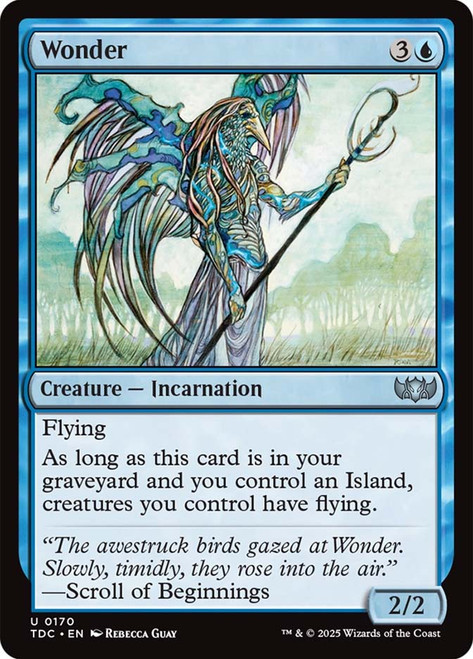 Wonder\nTarkir: Dragonstorm Commander\nSingle\nMagic The Gathering