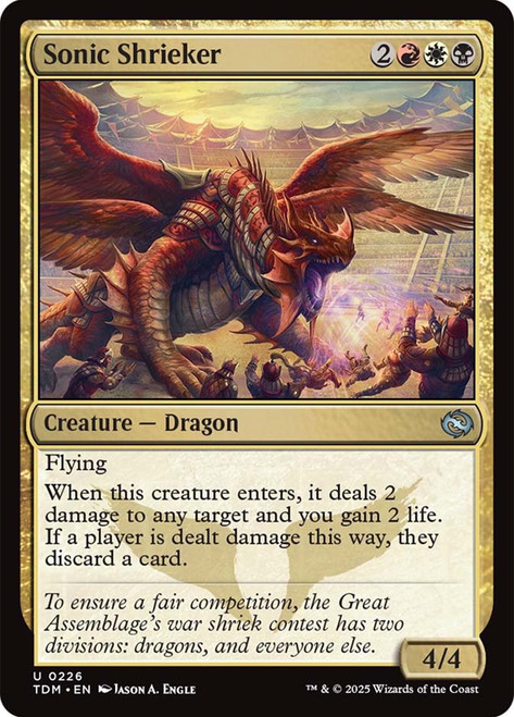 Sonic Shrieker | Tarkir: Dragonstorm | Star City Games