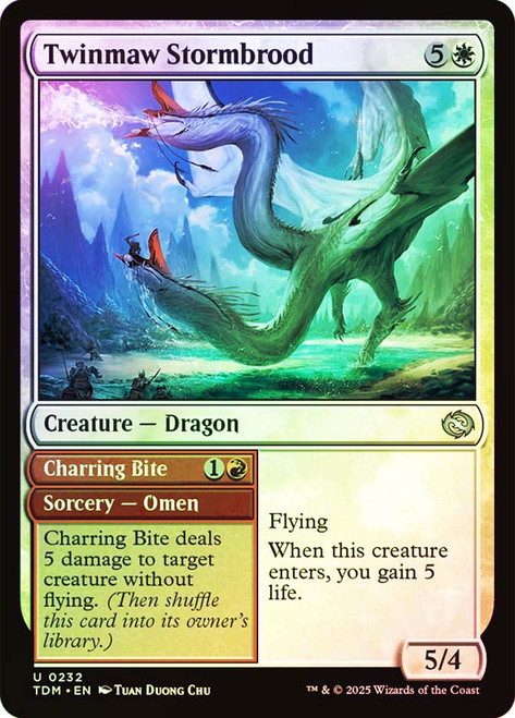 Twinmaw Stormbrood // Charring Bite | Tarkir: Dragonstorm | Star