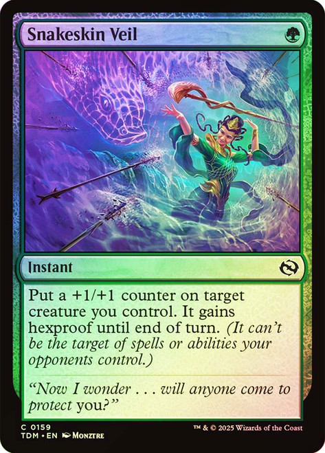 Snakeskin Veil\nTarkir: Dragonstorm\nSingle\nMagic The Gathering