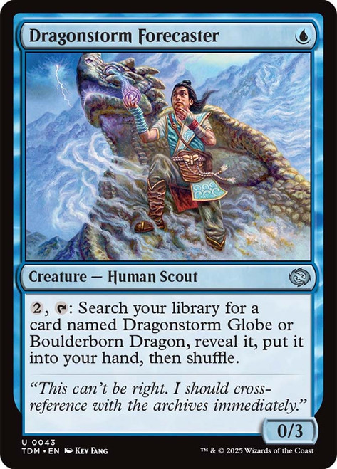Dragonstorm Forecaster\nTarkir: Dragonstorm\nSingle\nMagic The Gathering