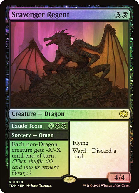 Scavenger Regent // Exude Toxin | Tarkir: Dragonstorm | Star City