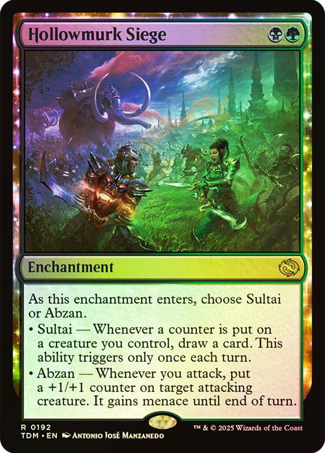 Hollowmurk Siege\nTarkir: Dragonstorm\nSingle\nMagic The Gathering