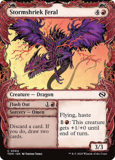 Stormshriek Feral // Flush Out | Tarkir: Dragonstorm | Star City Games