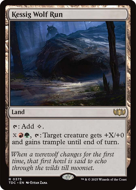 Kessig Wolf Run\nTarkir: Dragonstorm Commander\nSingle\nMagic The Gathering