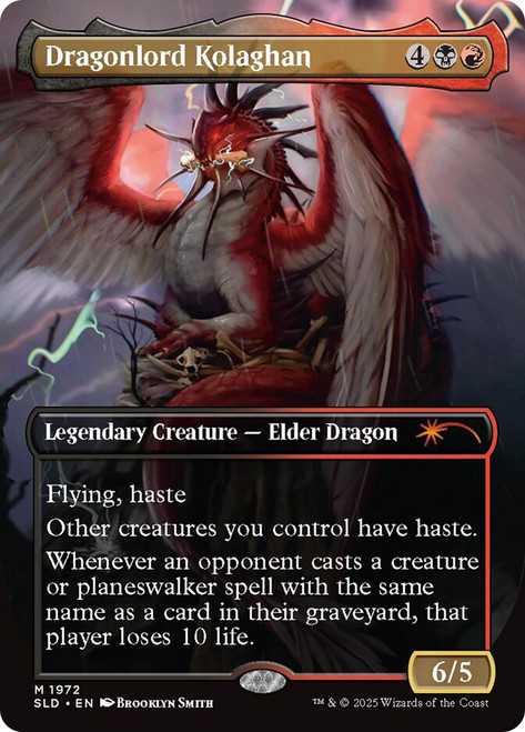 Dragonlord Kolaghan // Dragonlord Kolaghan | Secret Lair Drop