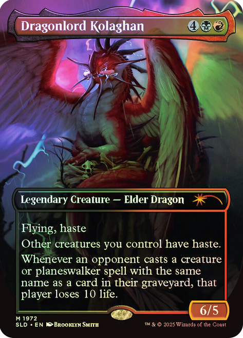 Dragonlord Kolaghan // Dragonlord Kolaghan | Secret Lair Drop