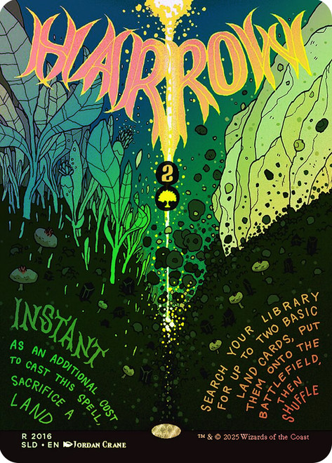Harrow (Secret Lair) (Borderless)\nPromo: General\nSingle\nMagic The Gathering