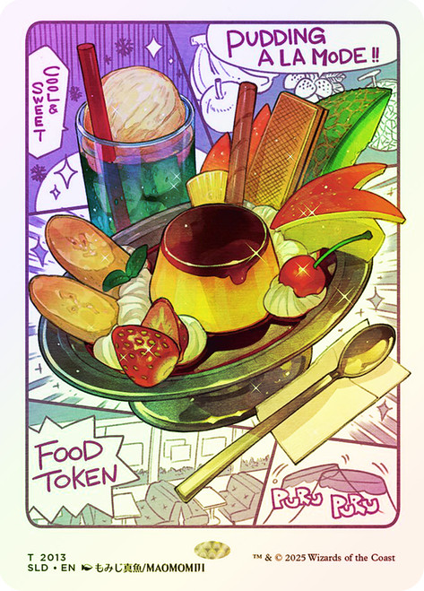 {Food Token} (Secret Lair) (#2013) (Full Art)\nPromo: General\nSingle\nMagic The Gathering