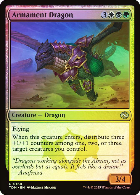 Armament Dragon | Tarkir: Dragonstorm | Star City Games