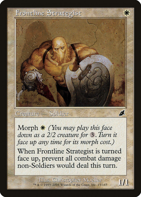 Frontline Strategist\nScourge\nSingle\nMagic The Gathering