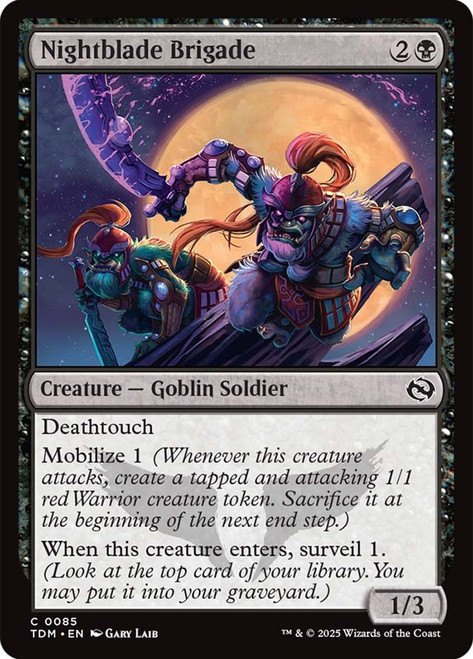 Nightblade Brigade\nTarkir: Dragonstorm\nSingle\nMagic The Gathering
