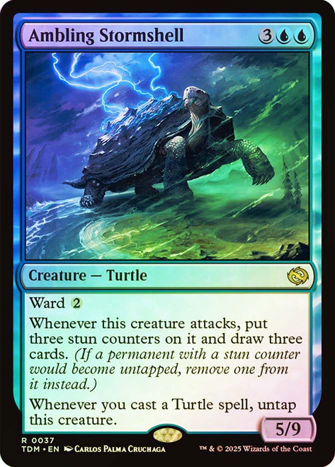 Ambling Stormshell\nTarkir: Dragonstorm\nSingle\nMagic The Gathering
