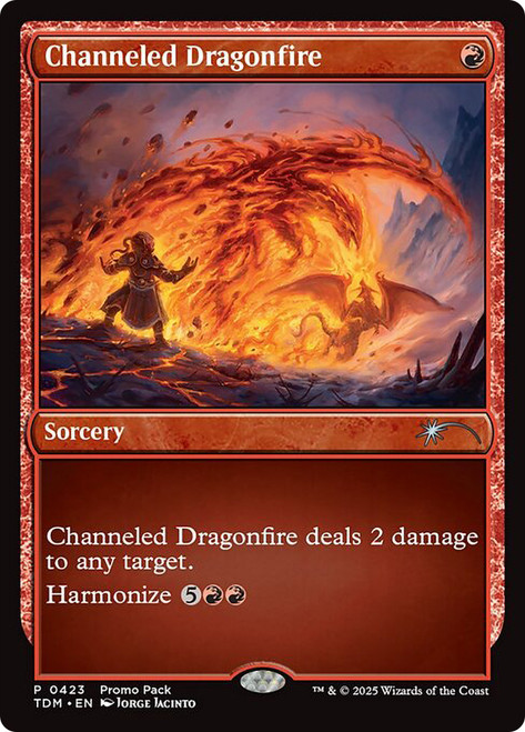 Channeled Dragonfire (Promo Pack)\nPromo: General\nSingle\nMagic The Gathering