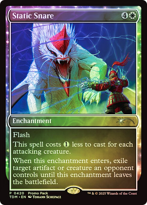 Static Snare (Promo Pack)\nPromo: General\nSingle\nMagic The Gathering
