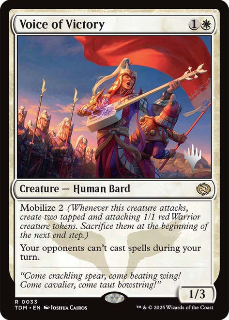 Voice of Victory | Tarkir: Dragonstorm | Star City Games