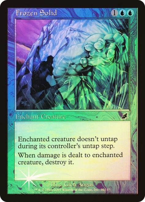 Frozen Solid\nScourge\nSingle\nMagic The Gathering