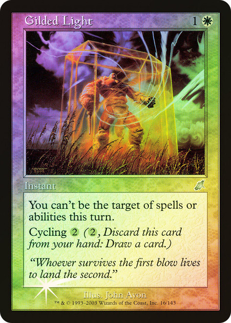 Gilded Light\nScourge\nSingle\nMagic The Gathering