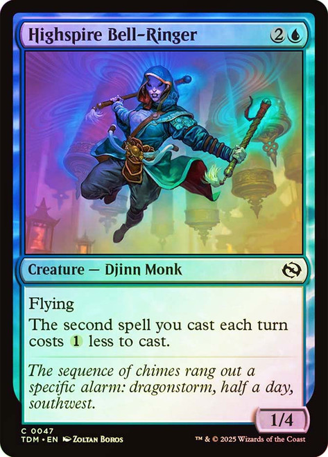 Highspire Bell-Ringer\nTarkir: Dragonstorm\nSingle\nMagic The Gathering