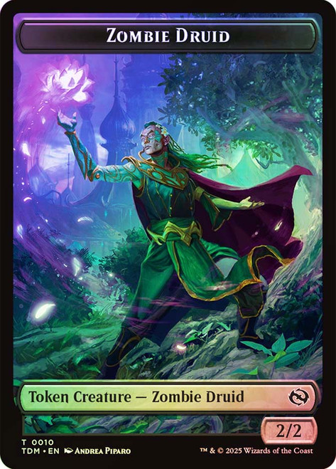 Treasure Token} // {Zombie Druid Token} | Tarkir: Dragonstorm