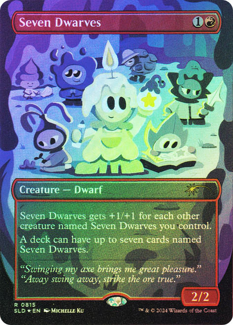 Seven Dwarves (#0815)
Secret Lair Drop
Single
Magic: The Gathering