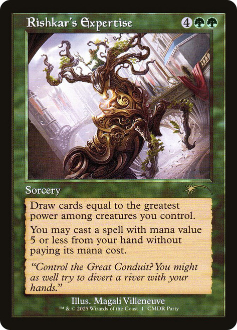 Rishkar's Expertise (Commander Party) | Promo | Star City Games